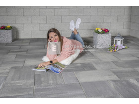 Leier Taverna Gigant N+F térkő feketemárvány 6 cm Leier Taverna Gigant N+F térkő feketemárvány 6 cm