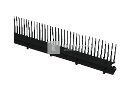 Terrán ereszszellőző elem fésűs fekete 1 m Terrán ereszszellőző elem fésűs fekete 1 m