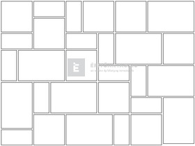 ABeton Linea kombi térkő fehér mosott 6 cm ABeton Linea kombi térkő fehér mosott 6 cm