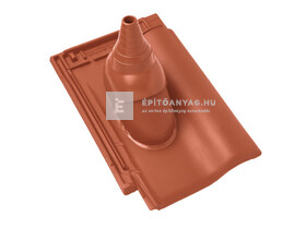 Bramac Rubin 9V füstgázkivezető cserép NA114, natúrvörös