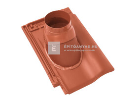 Bramac Rubin 9V füstgázkivezető cserép NA114, natúrvörös