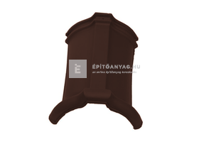 Tondach hornyolt gerinccserép FusionProtect sötétbarna (rögzítőkapoccsal) Tondach hornyolt gerinccserép FusionProtect sötétbarna (rögzítőkapoccsal)