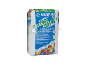 Mapei Keraflex Maxi S1 Kerámiaburkolat ragasztó C2TE fehér 23 kg