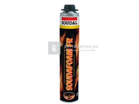 Soudal Tűzgátló pisztolyhab (Soudafoam FR gun) 750 ml Soudal Tűzgátló pisztolyhab (Soudafoam FR gun) 750 ml