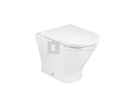 Roca The Gap WC ülőke fedéllel krómozott zsanérokkal, lecsapódás gátlóval fehér Roca The Gap WC ülőke fedéllel krómozott zsanérokkal, lecsapódás gátlóval fehér