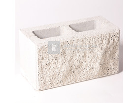 Leier Architektúra kerítéskő normálkő törtfehér 20x40x20 cm Leier Architektúra kerítéskő normálkő törtfehér 20x40x20 cm