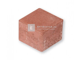 Leier Quadro térkő kocka, piros 8x8x6 cm Leier Quadro térkő kocka, piros 8x8x6 cm