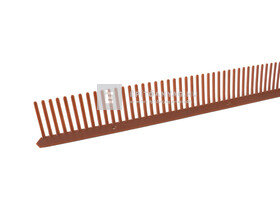 TT Eresz lezárófésű barna 60 mm x 1 m TT Eresz lezárófésű barna 60 mm x 1 m