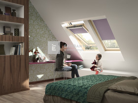 Velux GLL CK02 1061 Standard Plus Tetőtéri ablak felső kilinccsel, háromrétegű üveggel 55x78 cm Velux GLL CK02 1061 Standard Plus Tetőtéri ablak felső kilinccsel, háromrétegű üveggel 55x78 cm