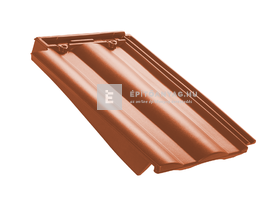 Tondach Nativa Plus szegőcserép bal Natur téglavörös Tondach Nativa Plus szegőcserép bal Natur téglavörös