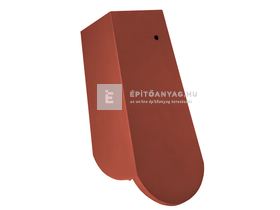 Creaton KLASSIK hódfarkú szegélycserép 3/4 kettősfedés, bal Nuance rézvörös engóbozott Creaton KLASSIK hódfarkú szegélycserép 3/4 kettősfedés, bal Nuance rézvörös engóbozott