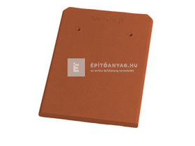 Tondach Hódfarkú, Táska ívesvágású ereszcserép Natur téglavörös Tondach Hódfarkú, Táska ívesvágású ereszcserép Natur téglavörös