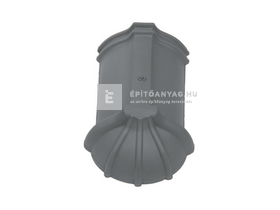 Tondach hornyolt kezdő gerinccserép FusionProtect gránit (rögzítőcsavarral) Tondach hornyolt kezdő gerinccserép FusionProtect gránit (rögzítőcsavarral)