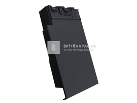 Creaton SIMPLA szegélycserép bal Nuance fekete matt engóbozott Creaton SIMPLA szegélycserép bal Nuance fekete matt engóbozott
