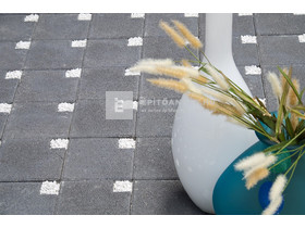 ABeton Velence térkő normálkő antracit 20x20x6 cm ABeton Velence térkő normálkő antracit 20x20x6 cm