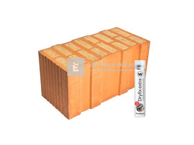 Porotherm 50 Thermo Rapid Dryfix tégla