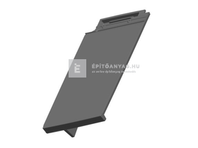 Tondach Inspira szegőcserép jobb FusionProtect titán Tondach Inspira szegőcserép jobb FusionProtect titán