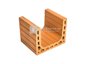 Porotherm 30 U zsaluelem