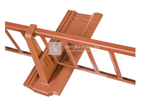 Bramac hófogórács, 2 összekötő idommal téglavörös 20x300 cm Bramac hófogórács, 2 összekötő idommal téglavörös 20x300 cm