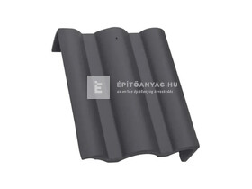 Terrán Renova Plus félnyeregtető szegélycserép jobb ColorSystem fekete Terrán Renova Plus félnyeregtető szegélycserép jobb ColorSystem fekete