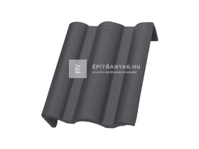 Terrán Renova Plus Félnyeregtető szegélycserép bal ColorSystem fekete Terrán Renova Plus Félnyeregtető szegélycserép bal ColorSystem fekete