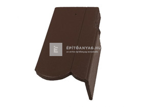 Terrán Rundo 3/4-es szegélycserép jobb Resistor mocca Terrán Rundo 3/4-es szegélycserép jobb Resistor mocca