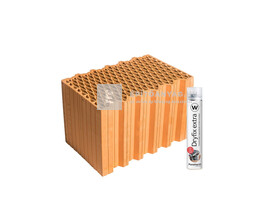 Porotherm 38 X-therm Rapid Dryfix tégla Porotherm 38 X-therm Rapid Dryfix tégla