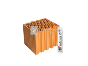 Porotherm 30 X-therm Rapid Dryfix tégla