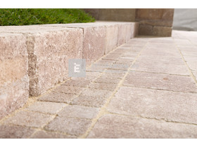 Leier Dom térkő, körkő antik, sepia 7x7x8 cm Leier Dom térkő, körkő antik, sepia 7x7x8 cm