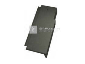 újHÁZ Leier Granite Lux Matt beton félszegélycserép jobb, antracit újHÁZ Leier Granite Lux Matt beton félszegélycserép jobb, antracit