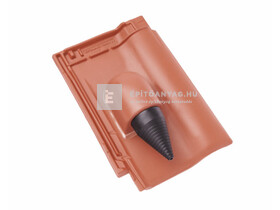 Bramac Rubin 9V füstgázkivezető cserép NA114, natúrvörös Bramac Rubin 9V füstgázkivezető cserép NA114, natúrvörös