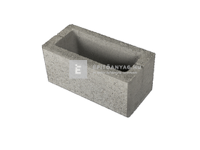 újHÁZ Modern kerítéskő normálkő finomszórt, carbon 40x20x20 cm