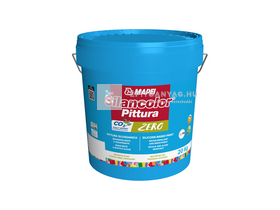Mapei Silancolor Pittura Plus bel- és kültéri falfesték fehér 5 kg Mapei Silancolor Pittura Plus bel- és kültéri falfesték fehér 5 kg