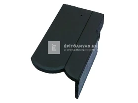 Terrán Rundo 3/4-es szegélycserép jobb Elegant antracit Terrán Rundo 3/4-es szegélycserép jobb Elegant antracit