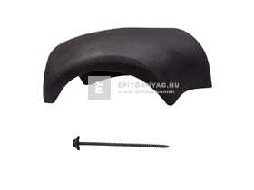 Terrán Danubia, Rundo, Zenit 3-as elosztó kúpcserép Elegant antracit