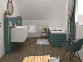 Ragno Tempera verde struttura trape matt 30x90 falilap, 00R70105 1,35 m2/cs Ragno Tempera verde struttura trape matt 30x90 falilap, 00R70105 1,35 m2/cs