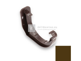 Galeco PVC 150 barna csatornatartó Galeco PVC 150 barna csatornatartó