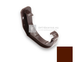 Galeco PVC 150 csokoládé csatornatartó Galeco PVC 150 csokoládé csatornatartó