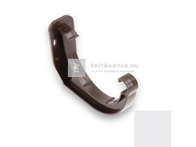 Galeco PVC 150 fehér csatornatartó Galeco PVC 150 fehér csatornatartó