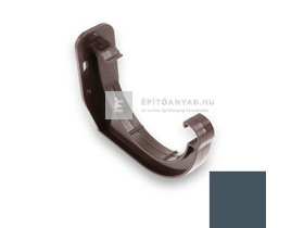 Galeco PVC 150 grafit csatornatartó Galeco PVC 150 grafit csatornatartó