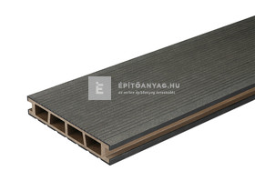 Márkamix Bergdeck WPC teraszburkolat csiszolt felület, fekete,2,40 m/szál, 15 cm x 25mm Márkamix Bergdeck WPC teraszburkolat csiszolt felület, fekete,2,40 m/szál, 15 cm x 25mm