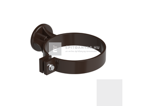 Galeco PVC 100 fehér csőbilincs, csavaros Galeco PVC 100 fehér csőbilincs, csavaros