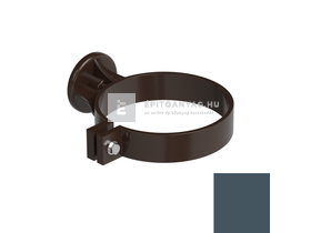 Galeco PVC 100 grafit csőbilincs, csavaros Galeco PVC 100 grafit csőbilincs, csavaros