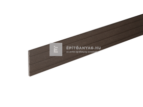 Márkamix Bergdeck WPC takaróprofil natúr felülettel, színe : dió, 2,40 méter/szál, 60 mm magas Márkamix Bergdeck WPC takaróprofil natúr felülettel, színe : dió, 2,40 méter/szál, 60 mm magas