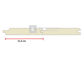 Hajópadló soft 19 mm, 4 fm Hajópadló soft 19 mm, 4 fm