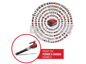Einhell GP-LB 18/200 Li E Solo akkus lombfúvó Einhell GP-LB 18/200 Li E Solo akkus lombfúvó