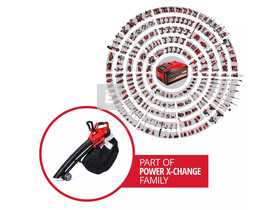 Einhell GE-CL 36 Li E Solo akkus lombszívó/fújó Einhell GE-CL 36 Li E Solo akkus lombszívó/fújó