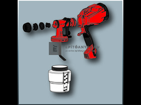 Einhell TC-SY 400 P festékszóró Einhell TC-SY 400 P festékszóró