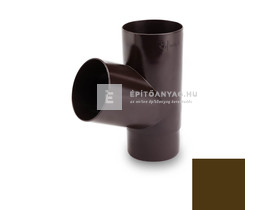 Galeco PVC 100 barna elágazó idom 67° Galeco PVC 100 barna elágazó idom 67°
