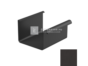 Galeco STAL2 szögletes 150 grafit ereszcsatorna 4 m Galeco STAL2 szögletes 150 grafit ereszcsatorna 4 m